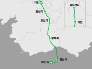 GTX C 연장 노선(출처 국토부)