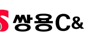 쌍용 씨앤이 (C&E) 로고