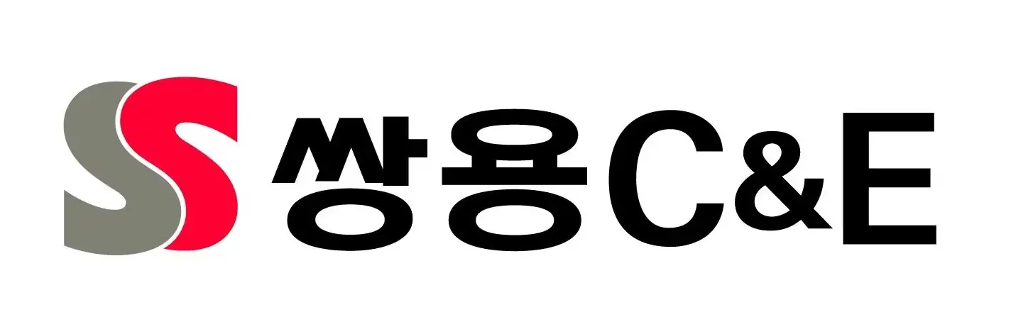 쌍용 씨앤이 (C&E) 로고