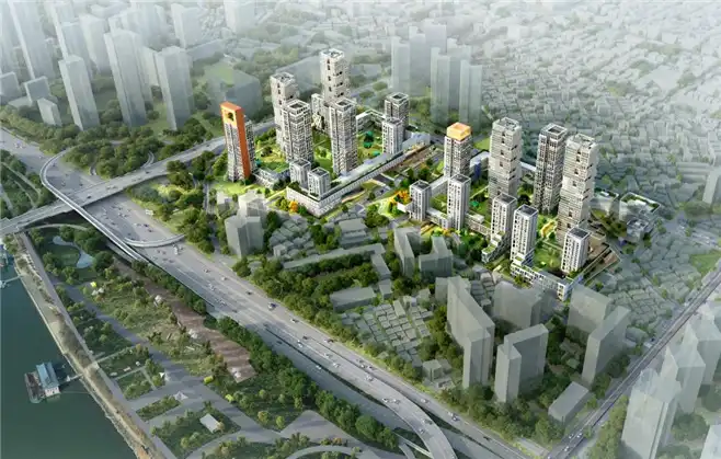 자양동 57-90일대 재개발 신속통합기획 조감도(출처 서울시)