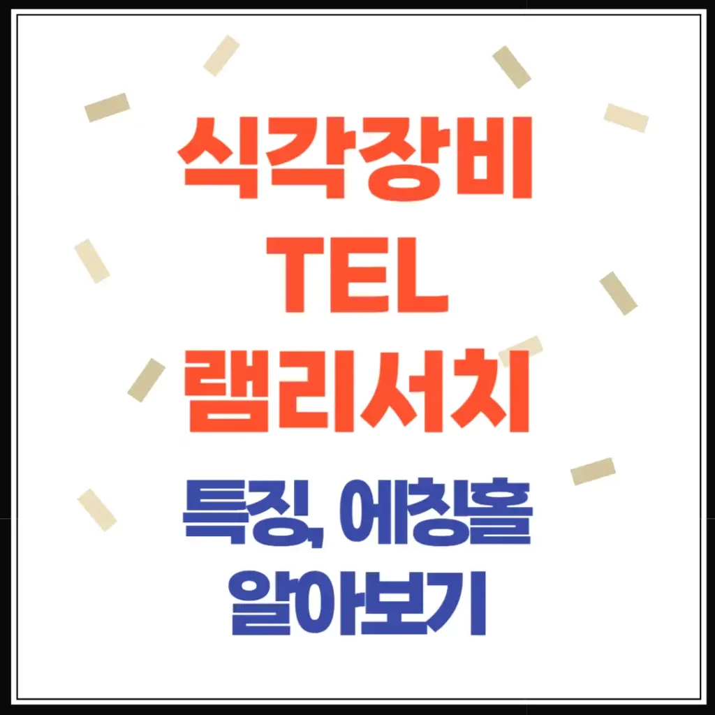 TEL, 램리서치 식각 에칭홀 장비 특징