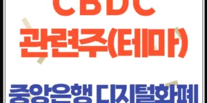 CBDC 관련 주식 테마주 중앙은행 디지털화폐로 주목받는 기업들