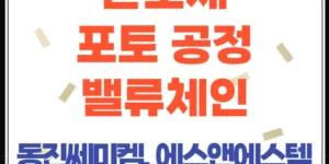 반도체 포토 공정 밸류체인, 동진쎄미켐·에스앤에스텍·에프에스티·이엔에프테크놀로지